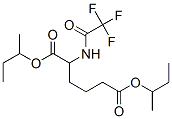 2-[(Trifluoroacetyl)amino]hexanedioic acid bis(1-methylpropyl) ester Structure,57983-10-5Structure