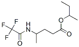 4-[(Trifluoroacetyl)amino]pentanoic acid 1-methylpropyl ester Structure,57983-38-7Structure