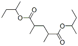 2,4-Dimethylpentanedioic acid bis(1-methylpropyl) ester Structure,57983-50-3Structure