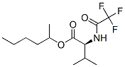 N-(trifluoroacetyl)-l-valine 1-methylpentyl ester Structure,57983-80-9Structure