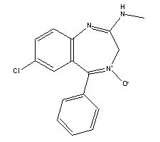 Chlordiazepoxide Structure,58-25-3Structure