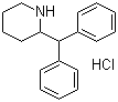 2-Diphenylmethylpiperidine hydrochloride Structure,5807-81-8Structure