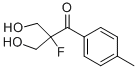 1-Propanone,2-fluoro-3-hydroxy-2-(hydroxymethyl)-1-(4-methylphenyl)-(9ci) Structure,58089-67-1Structure