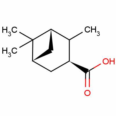 [1S-(1alpha,2beta,3alpha,5alpha)]-2,6,6-trimethylbicyclo[3.1.1]heptane-3-carboxylic acid Structure,58096-27-8Structure