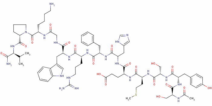 Alpha-msh Structure,581-05-5Structure