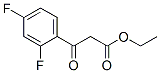 3-(2,4-Difluorophenyl)-3-oxopropanoic acid ethyl ester Structure,58101-23-8Structure