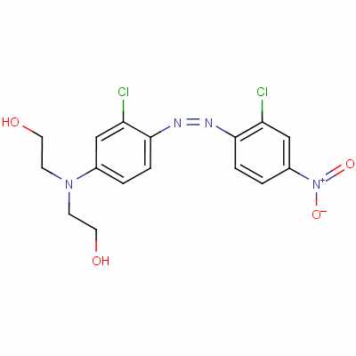 2,2’-[[3-Chloro-4-[(2-chloro-4-nitrophenyl)azo]phenyl ]imino]bisethanol Structure,58104-46-4Structure