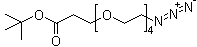 N3-PEG4-tBu Structure,581066-04-8Structure