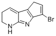 Cyclopenta[4,5]pyrrolo[2,3-b]pyridine,3-bromo-1,5,6,7-tetrahydro- Structure,581083-15-0Structure