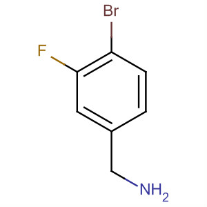 4-Bromo-3-fluorobenzenemethanamine Structure,581812-99-9Structure