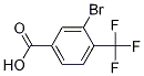 3-Bromo-4-(trifluoromethyl)benzoic acid Structure,581813-17-4Structure