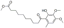 9-(2-Hydroxy-3,4-dimethoxy-6-methylbenzoyl)nonanoic acid methyl ester Structure,58185-88-9Structure