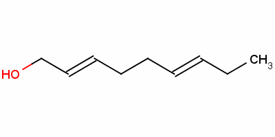 (2E,6e)-nona-2,6-dien-1-ol Structure,5820-89-3Structure