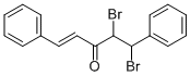 (E)-4,5-dibromo-1,5-diphenyl-pent-1-en-3-one Structure,58225-27-7Structure