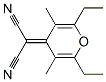 (2,6-Diethyl-3,5-dimethyl-4h-pyran-4-ylidene)malononitrile Structure,582297-82-3Structure