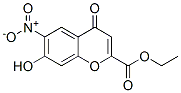 7-Hydroxy-6-nitro-4-oxo-4h-1-benzopyran-2-carboxylic acid ethyl ester Structure,5823-37-0Structure