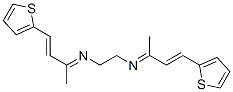 N,n’-bis[1-methyl-3-(2-thienyl)-2-propen-1-ylidene]-1,2-ethanediamine Structure,58230-59-4Structure