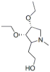 2-Pyrrolidineethanol ,3,4-diethoxy-1-methyl-,(3s,4r)-(9ci) Structure,582313-88-0Structure