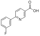 6-(3-Fluorophenyl)-3-pyridinecarboxylic acid Structure,582325-22-2Structure