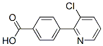 4-(3-Chloropyridin-2-yl)benzoic acid Structure,582325-32-4Structure