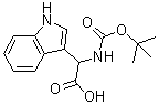 N-Boc-(3-Indole)glycine Structure,58237-94-8Structure