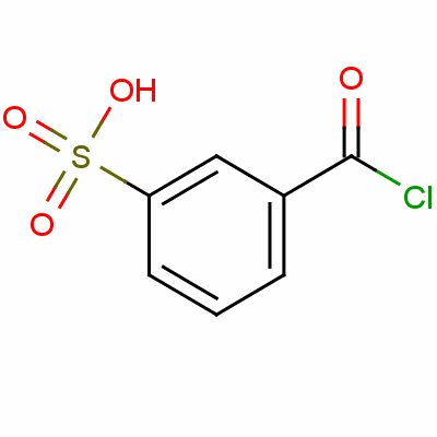 M-(chlorocarbonyl)benzenesulphonic acid Structure,58261-80-6Structure