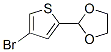 4-Bromothiophene-2-carboxaldehyde ethylene glycol acetal Structure,58267-85-9Structure