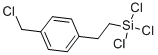 ((Chloromethyl)phenylethyl)trichlorosilane Structure,58274-32-1Structure