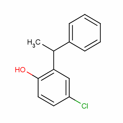 Dl-4-chloro-2-(alpha-methylbenzyl)phenol Structure,5828-70-6Structure