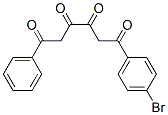 1-(4-Bromophenyl)-6-phenyl-1,3,4,6-hexanetetrone Structure,58330-13-5Structure