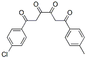 1-(4-Chlorophenyl)-6-(4-methylphenyl)-1,3,4,6-hexanetetrone Structure,58330-14-6Structure