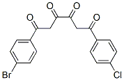 1-(4-Bromophenyl)-6-(4-chlorophenyl)-1,3,4,6-hexanetetrone Structure,58330-15-7Structure