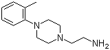 1-Piperazineethanamine, 4-(2-methylphenyl)- Structure,58334-09-1Structure