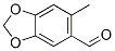 6-Methyl-1,3-benzodioxole-5-carbaldehyde Structure,58343-54-7Structure