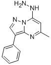 7-Hydrazino-5-methyl-3-phenylpyrazolo[1,5-a]pyrimidine Structure,58347-29-8Structure