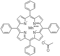 Manganese(iii) acetate meso-tetraphenylporphine Structure,58356-65-3Structure