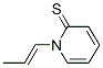 2(1H)-pyridinethione,1-(1-propenyl)-(9ci) Structure,58379-47-8Structure