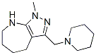 Pyrazolo[3,4-b]azepine,1,4,5,6,7,8-hexahydro-1-methyl-3-(1-piperidinylmethyl)-(9ci) Structure,583810-87-1Structure