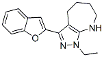 Pyrazolo[3,4-b]azepine,3-(2-benzofuranyl)-1-ethyl-1,4,5,6,7,8-hexahydro-(9ci) Structure,583812-51-5Structure