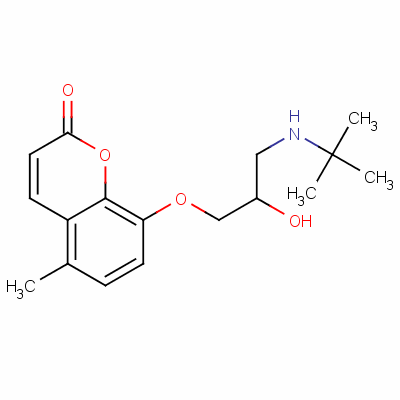 Bucumolol Structure,58409-59-9Structure