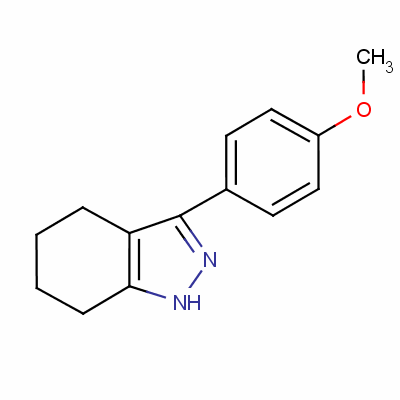 4,5,6,7-Tetrahydro-3-(4-methoxyphenyl)-1h-indazole Structure,58413-04-0Structure