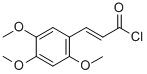 3-(2,4,5-Trimethoxyphenyl)-2-propenoylchloride Structure,58420-55-6Structure