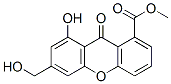 8-Hydroxy-6-hydroxymethyl-9-oxo-9h-xanthene-1-carboxylic acid methyl ester Structure,58450-01-4Structure