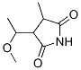 3-(1-Methoxyethyl)-4-methyl-2,5-pyrrolidinedione Structure,58467-32-6Structure