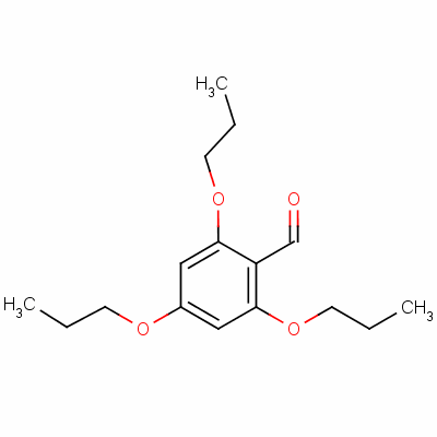 2,4,6-Tripropoxybenzaldehyde Structure,58470-10-3Structure