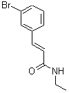 Trans-3-bromo-n-ethylcinnamamide Structure,58473-74-8Structure