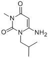 6-Amino-1-isobutyl-3-methylpyrimidine-2,4(1h,3h)-dione Structure,58481-39-3Structure