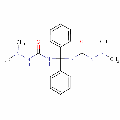 4,4’-(Diphenylmethylene)bis[1,1-dimethylsemicarbazide] Structure,58494-39-6Structure