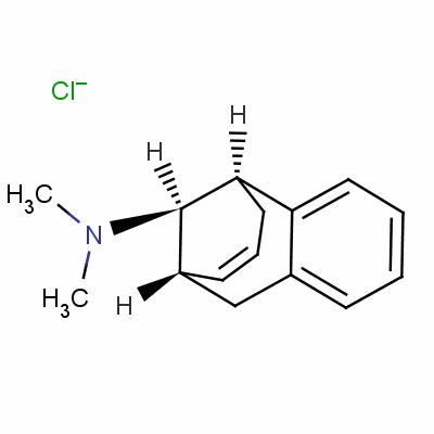 (5Alpha,9alpha,11r*)-dimethyl [5,6,9,10-tetrahydro-5,9-methanobenzocycloocten-11-yl ]ammonium chloride Structure,58501-32-9Structure