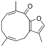 (5Z,9z)-7,8-dihydro-3,6,10-trimethylcyclodeca[b]furan-11(4h)-one Structure,58511-22-1Structure